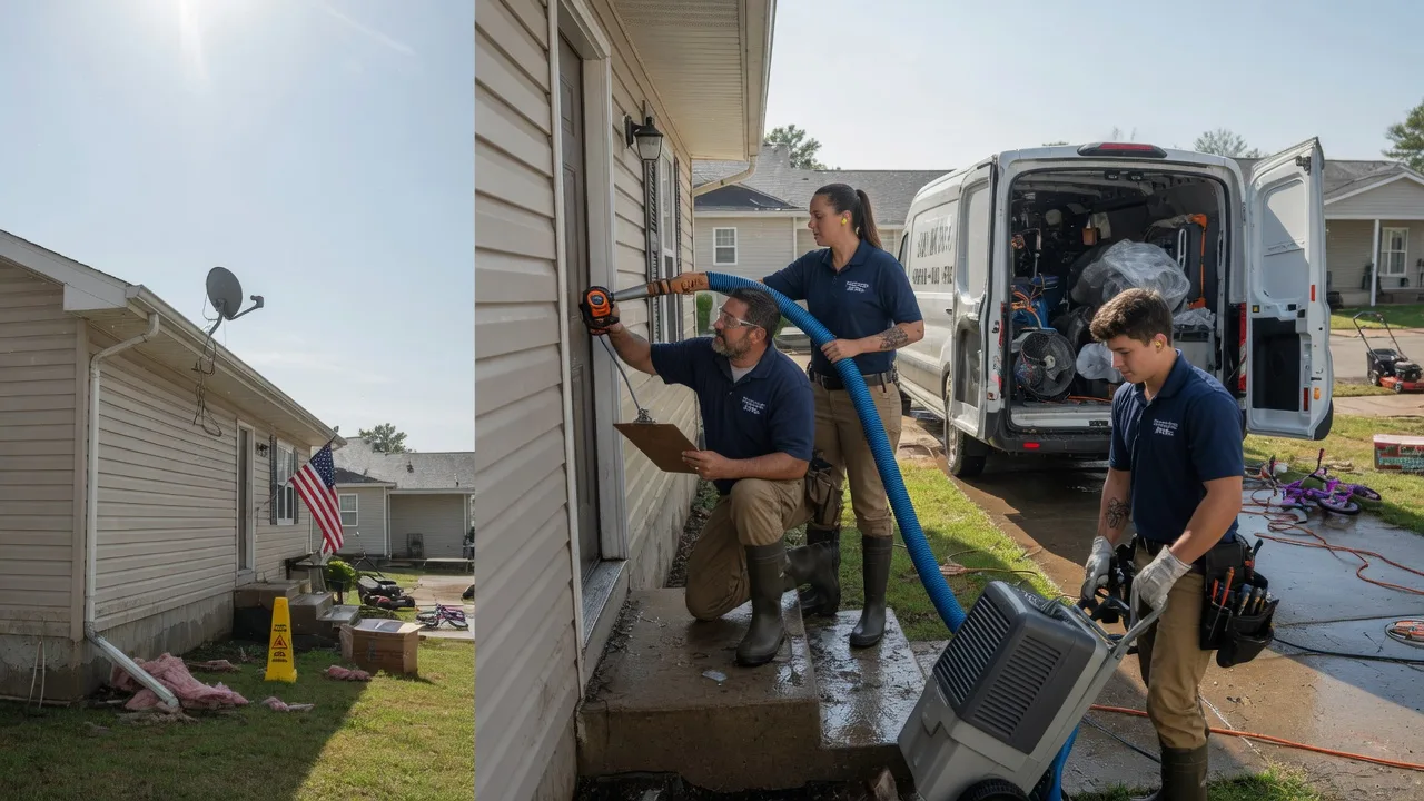 Ceiling Water Damage Restoration in Island Lake, IL near me