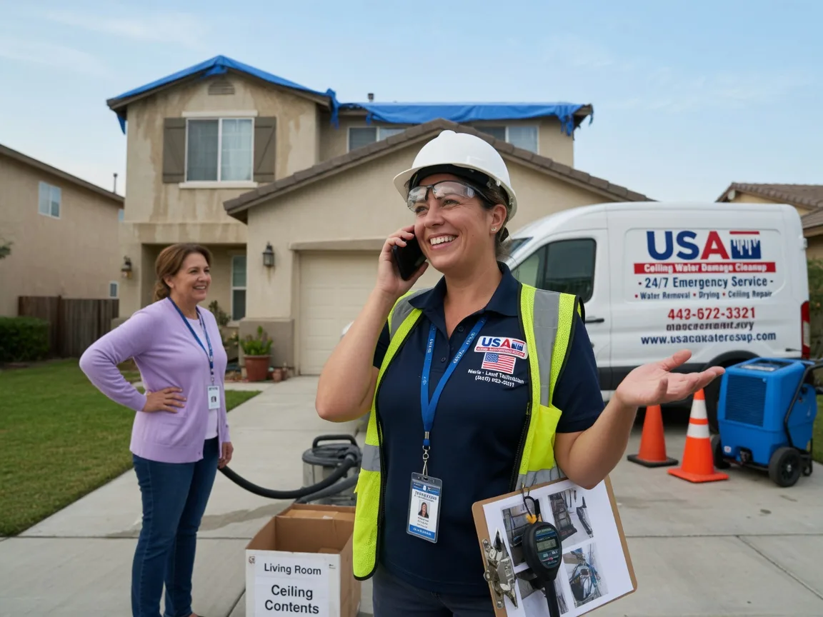 Ceiling Water Damage Restoration Island Lake, IL FAQs